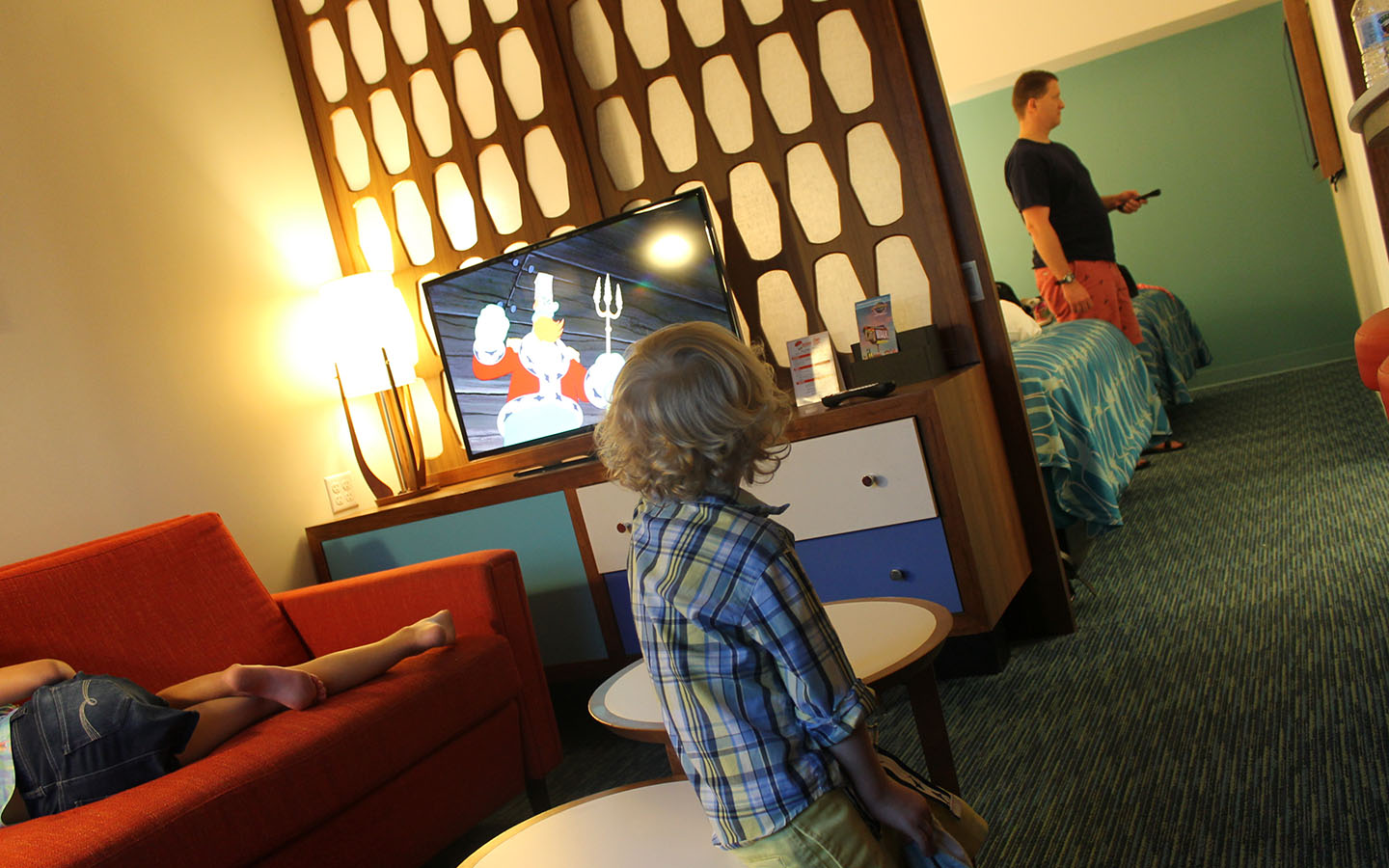 Book a family suite at Universal's Cabana Bay Beach Resort.