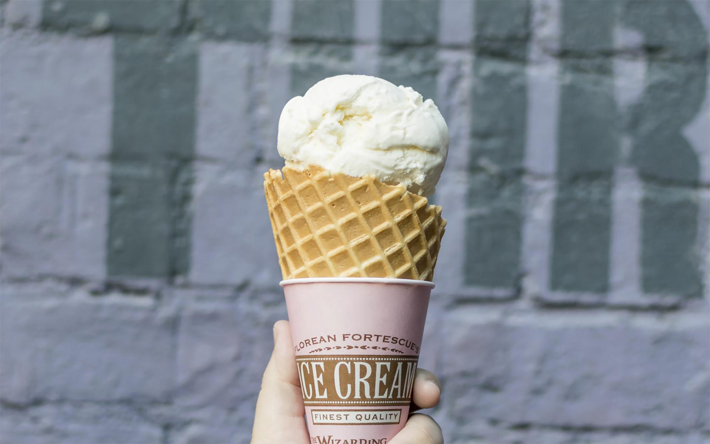 Earl Grey & Lavendar Ice Cream from Florean Fortescue's Ice-Cream Parlour