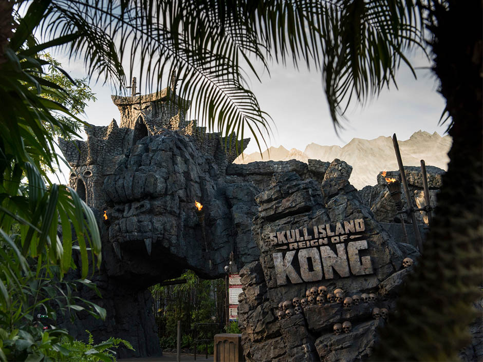 Skull Island Reign of Kong Entrance